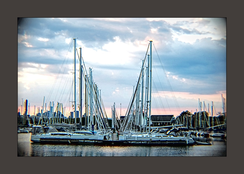 Boatyard in the evening- 00